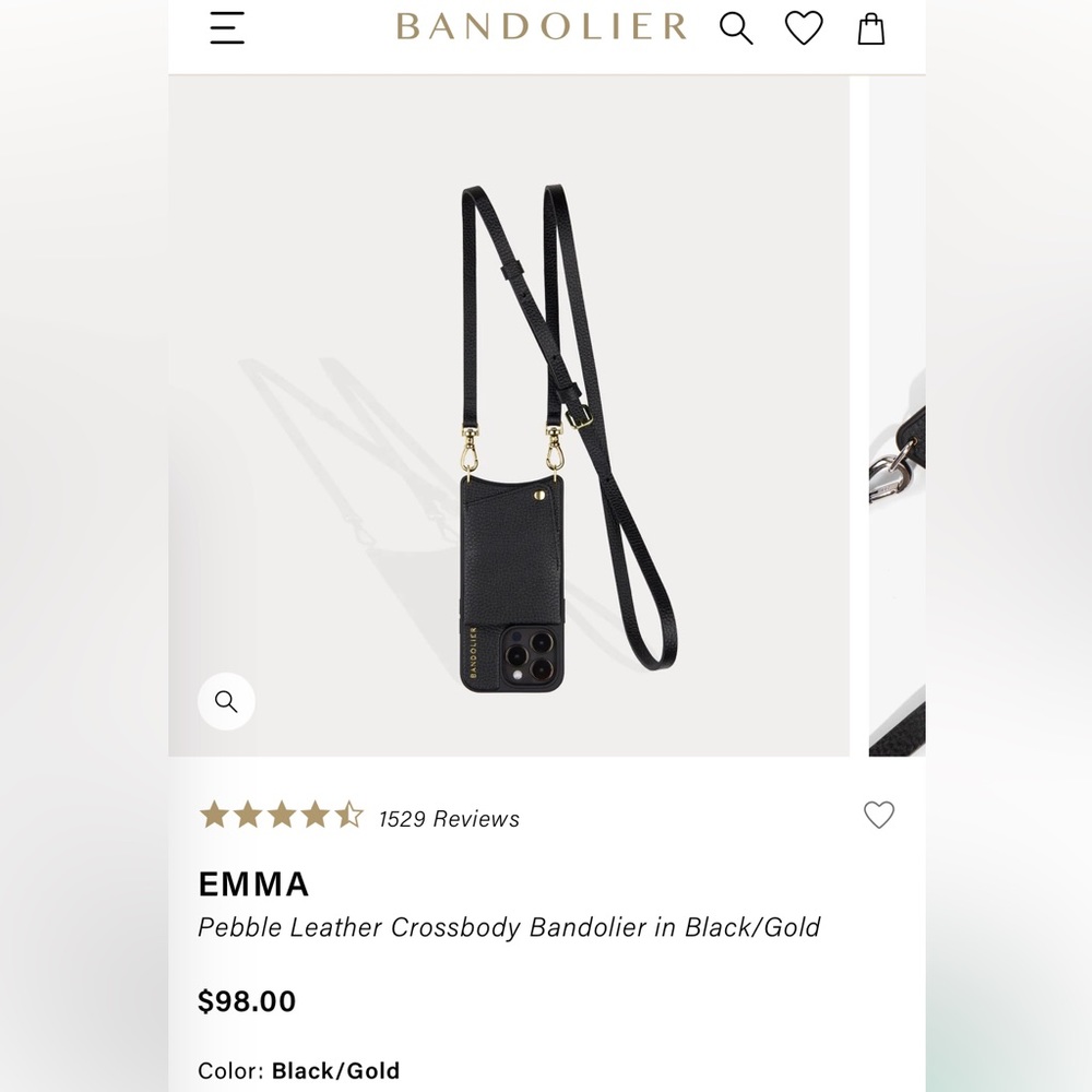 iPhone 11 Pro Max Bandolier Emma Case